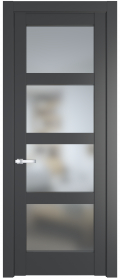   	Profil Doors 3.4.2/4.4.2 PD со стеклом графит